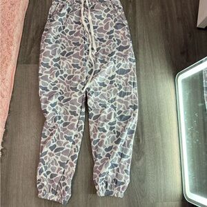 Kids Camouflage Jogger Pants